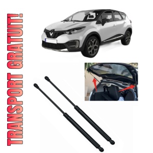 Set 2 amortizoare portbagaj haion RENAULT CAPTUR I (J5_, H5_) din 2013-2018, 2 bucati, KROSNO, 4 stickere auto RENAULT
