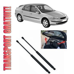 Set 2 amortizoare portbagaj haion RENAULT LAGUNA II (BG0/1_) din 2001-2007, 2 bucati, MAGNUM TECHNOLOGY, 4 stickere auto RENAULT
