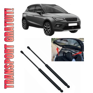 Set 2 amortizoare portbagaj haion SEAT ARONA (KJ7, KJP) din 2017-2020, 2 bucati, KROSNO, 4 stickere auto SEAT