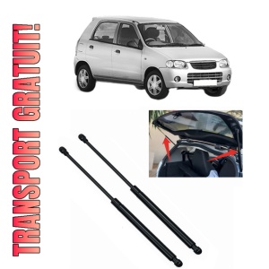 Set 2 amortizoare portbagaj haion SUZUKI ALTO VI (FF, HA24_) din 2002-2008, 2 bucati, KROSNO, 4 stickere auto SUZUKI