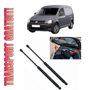 Set 2 amortizoare portbagaj haion Volkswagen CADDY IV MPV (SAB, SAJ) din 2015-2020, 2 bucati, KROSNO, 4 stickere auto Volkswagen