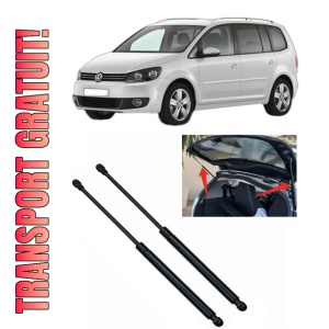Set 2 amortizoare portbagaj haion Volkswagen TOURAN VAN (1T3) din 2010-2015, 2 bucati, KROSNO, 4 stickere auto Volkswagen