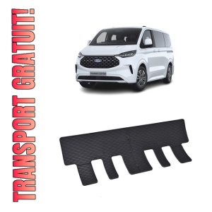 Set 2 covorase Ford Tourneo Custom Randul 2 2024-prezent, din cauciuc 100%, compatibile cu autoturismul FORD Tourneo