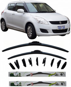 Set 2 stergatoare MultiAdapter 53cm/45cm compatibile cu Suzuki Swift 4 IV(2010) (53 cm/45 cm) accesorii pentru autoturismul tau - masina v222641