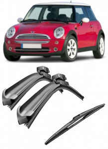 Set 2 stergatoare parbriz AR450S (450mm x 450mm) pentru MINI Mini (R 52, R 57) Cabrio (07.04-03.12) Bosch accesorii pentru autoturismul tau - masina v218067