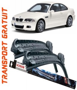 Set 2 stergatoare parbriz AR728S (550mm x 475mm) pentru BMW Seria 3 (E 46) Coupe (09.00-05.06) Bosch accesorii pentru autoturismul tau - masina v218578