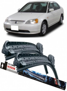 Set 2 stergatoare parbriz AR728S (550mm x 475mm) pentru Honda Civic Ferio (ES) (09.00-09.05) Bosch accesorii pentru autoturismul tau - masina v218280