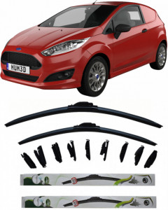 Set 2 stergatoare parbriz Bosch Aerotwin 600/475mm compatibile cu Ford FIESTA VI Van (2009) Bosch accesorii pentru autoturismul tau - masina v215579