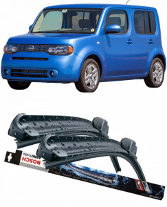 Set 2 stergatoare parbriz Bosch Aerotwin 600/475mm compatibile cu Nissan CUBE (Z12) (2009) Bosch accesorii pentru autoturismul tau - masina v212780