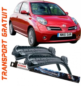 Set 2 stergatoare parbriz Bosch Aerotwin 600/475mm compatibile cu Nissan MICRA III (K12) (2003-2010) Bosch accesorii pentru autoturismul tau - masina v216181