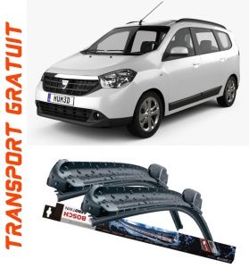 Set 2 stergatoare parbriz Bosch Aerotwin 600/475mm compatibile cu Dacia LODGY (JS_) (2012) Bosch accesorii pentru autoturismul tau - masina v213609