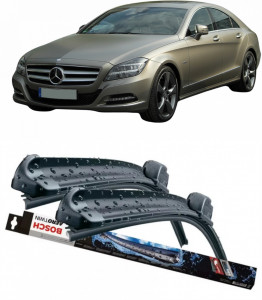 Set 2 stergatoare parbriz Bosch Aerotwin pentru Mercedes-Benz CLS-Klasse (218) Coupe (03.14 -) Bosch accesorii pentru autoturismul tau - masina v222135