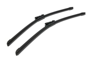Set 3 stergatoare BMW Seria 1 (E81) din 2006-2012, pentru parbriz si luneta fata si spate auto, Bosch Aerotwin-Aerotwin, din cauciuc siliconat rezistent, 4 Stickere Auto BMW - Img 3