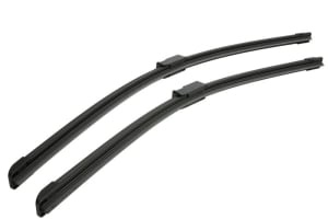 Set 3 stergatoare BMW Seria X5 (F15, F85) din 2013-2018, pentru parbriz si luneta fata si spate auto, Bosch Twin-Aerotwin, din cauciuc siliconat rezistent, 4 Stickere Auto BMW - Img 3
