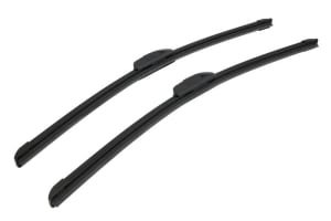 Set 3 stergatoare JEEP CHEROKEE (KJ) din 2001-2008, pentru parbriz si luneta fata si spate auto, Bosch Twin-Aerotwin Retrofit, din cauciuc siliconat rezistent, 4 Stickere Auto JEEP - Img 3