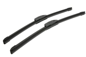Set 3 stergatoare JEEP COMMANDER VAN (XH) din 2005-2010, pentru parbriz si luneta fata si spate auto, Bosch Twin-Aerotwin Retrofit, din cauciuc siliconat rezistent, 4 Stickere Auto JEEP - Img 3