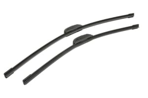 Set 3 stergatoare KIA SOUL I (AM) din 2009-2014, pentru parbriz si luneta fata si spate auto, Bosch Twin-Aerotwin Retrofit, din cauciuc siliconat rezistent, 4 Stickere Auto KIA - Img 3