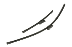 Set 3 stergatoare KIA VENGA (YN) din 2010-2019, pentru parbriz si luneta fata si spate auto, Bosch Twin-Aerotwin, din cauciuc siliconat rezistent, 4 Stickere Auto KIA - Img 5