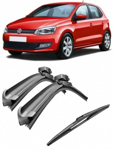 Set 3 stergatoare parbriz si luneta AR139S (600mm x 400mm) pentru Volkswagen Polo (6R1) (06.09-02.14) Bosch accesorii pentru autoturismul tau - masina v217477