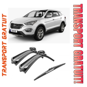 Set 3 stergatoare parbriz si luneta AR604S (600mm x 450mm) pentru Hyundai Santa Fe (CM) (03.06-12.12) Bosch