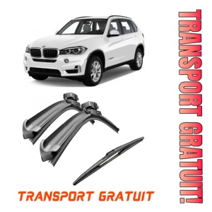 Set 3 stergatoare parbriz si luneta AR606S (600mm x 500mm) pentru BMW X5 (F 15) (11.13 -) Bosch