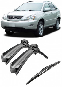 Set 3 stergatoare parbriz si luneta AR655S (650mm x 550mm) pentru Lexus RX (U3) (02.03-12.08) Bosch accesorii pentru autoturismul tau - masina v217692