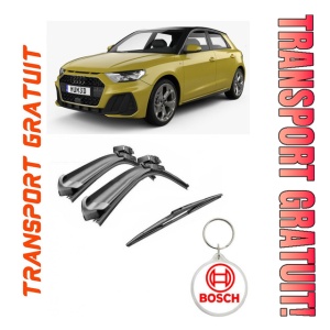 Set 3 stergatoare parbriz si luneta Bosch Aerotwin pentru Audi A1 (8XA) Sportback (09.11 -) Bosch