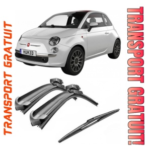 Set 3 stergatoare parbriz si luneta Bosch Aerotwin pentru Fiat 500 (312) (07.07 -) Bosch