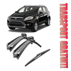 Set 3 stergatoare parbriz si luneta Bosch Aerotwin pentru Ford Kuga '08 (DM2) (12.08 - 11.12) Bosch