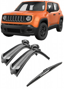Set 3 stergatoare parbriz si luneta Bosch Aerotwin pentru Jeep Renegade (07.14 -) Bosch accesorii pentru autoturismul tau - masina v219506