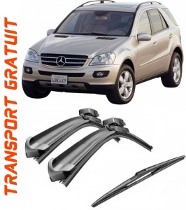 Set 3 stergatoare parbriz si luneta Bosch Aerotwin pentru Mercedes-Benz M-Klasse (164) (09.05 - 08.11) Bosch accesorii pentru autoturismul tau - masina v219225
