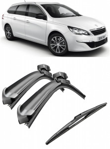 Set 3 stergatoare parbriz si luneta Bosch Aerotwin pentru Peugeot 308 (T9) SW (01.15 -) Bosch accesorii pentru autoturismul tau - masina v218727