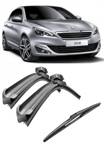Set 3 stergatoare parbriz si luneta Bosch Aerotwin pentru Peugeot 308 (T9) (01.15 -) Bosch accesorii pentru autoturismul tau - masina v219164