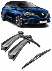 Set 3 stergatoare parbriz si luneta Bosch Aerotwin pentru Renault Megane IV (B9) (12.15 -) Bosch accesorii pentru autoturismul tau - masina v219859
