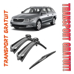 Set 3 stergatoare parbriz si luneta Bosch Aerotwin pentru Skoda Superb (3T5) Combi (09.09 - 05.15) Bosch