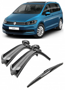 Set 3 stergatoare parbriz si luneta Bosch Aerotwin pentru Volkswagen Touran (5T1) (05.15 -) Bosch accesorii pentru autoturismul tau - masina v219991