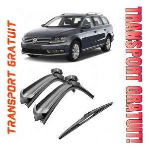 Set 3 stergatoare parbriz si luneta Bosch Aerotwin pentru Volkswagen Passat (365) Variant (07.11 - 12.14) Bosch