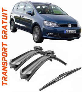 Set 3 stergatoare parbriz si luneta Bosch Aerotwin pentru Volkswagen Sharan (7N1,7N2) (05.10-) Bosch accesorii pentru autoturismul tau - masina v220044
