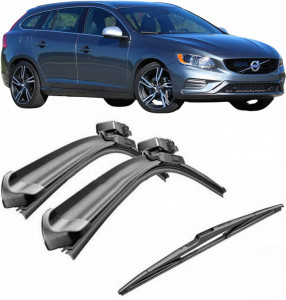 Set 3 stergatoare parbriz si luneta Bosch Aerotwin pentru Volvo V60 (09.10 - 06.15) Bosch accesorii pentru autoturismul tau - masina v219931