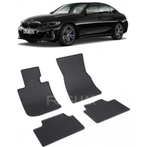 Set 4 covorase Bmw Seria 4 Gran Coupe 2020-prezent, din cauciuc 100%, compatibile cu autoturismul BMW Seria 4 v294