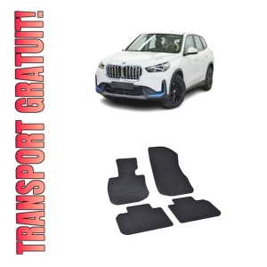 Set 4 covorase Bmw Seria Ix1 2022-prezent, din cauciuc 100%, compatibile cu autoturismul BMW Seria iX1