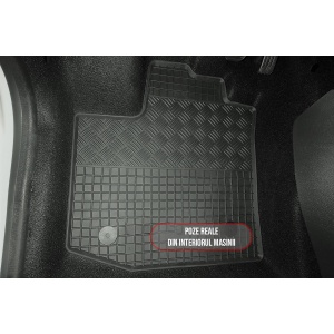 Set 4 covorase Dacia Lodgy 2012-2022, din cauciuc 100%, compatibile cu autoturismul DACIA Lodgy v3223