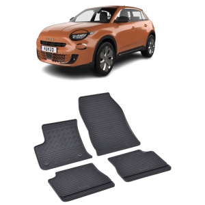 Set 4 covorase Fiat 600E 2024-prezent, din cauciuc 100%, compatibile cu autoturismul FIAT 600e v3363
