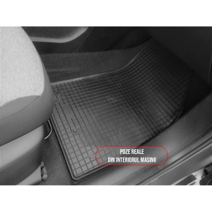 Set 4 covorase Fiat Tipo Hatchback/Sedan/Combi 2016-prezent, din cauciuc 100%, compatibile cu autoturismul FIAT Tipo v5900