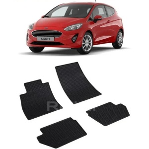 Set 4 covorase Ford Puma 2020-prezent, din cauciuc 100%, compatibile cu autoturismul FORD Puma v2413