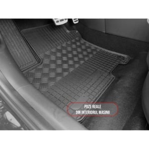 Set 4 covorase Hyundai Kona Electric 2018-2023, din cauciuc 100%, compatibile cu autoturismul HYUNDAI Kona v6019