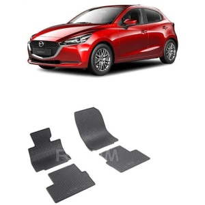 Set 4 covorase Mazda Cx-3 2015-2021, din cauciuc 100%, compatibile cu autoturismul MAZDA CX-3 v3778