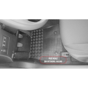Set 4 covorase Mazda Cx-3 2015-2021, din cauciuc 100%, compatibile cu autoturismul MAZDA CX-3 v3776