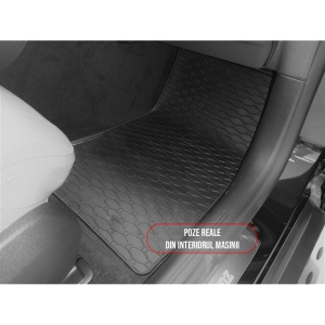 Set 4 covorase Mercedes Glc Coupe 2023-prezent, din cauciuc 100%, compatibile cu autoturismul MERCEDES GLC v2849