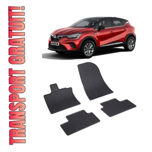 Set 4 covorase Mitsubishi Asx 2023-prezent, din cauciuc 100%, compatibile cu autoturismul MITSUBISHI ASX